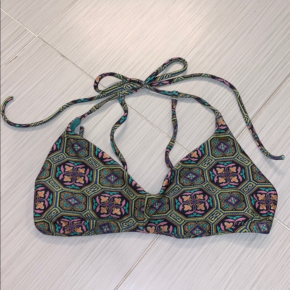 billabong strappy swim suit top